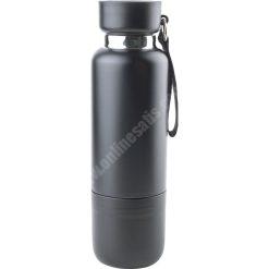Logolu | Baskılı Timo 500 ml Bardaklı Metal Termos