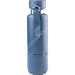 Online Satış -1 24 Logolu | Baskılı Timo 500 ml Bardaklı Metal Termos