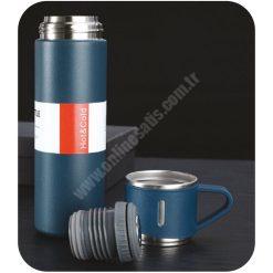 Logolu | Baskılı Tria Termos 3 Lü Set 32 Logolu | Baskılı Tria Termos 3 Lü Set