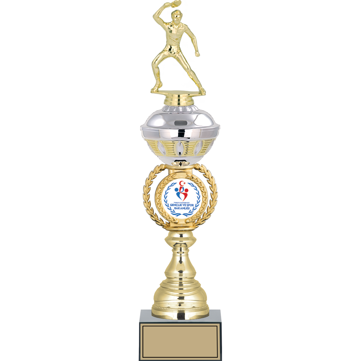 Masa Tenisi Erkek Figürlü Kupalar 44 cm | FG-066