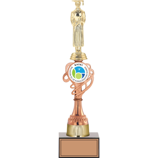 Mezuniyet Erkek Figürlü Kupalar 37 cm | FG-036