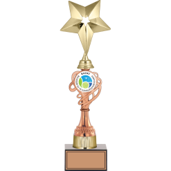Yıldız Solo Figürlü Kupalar 38 cm | FG-036
