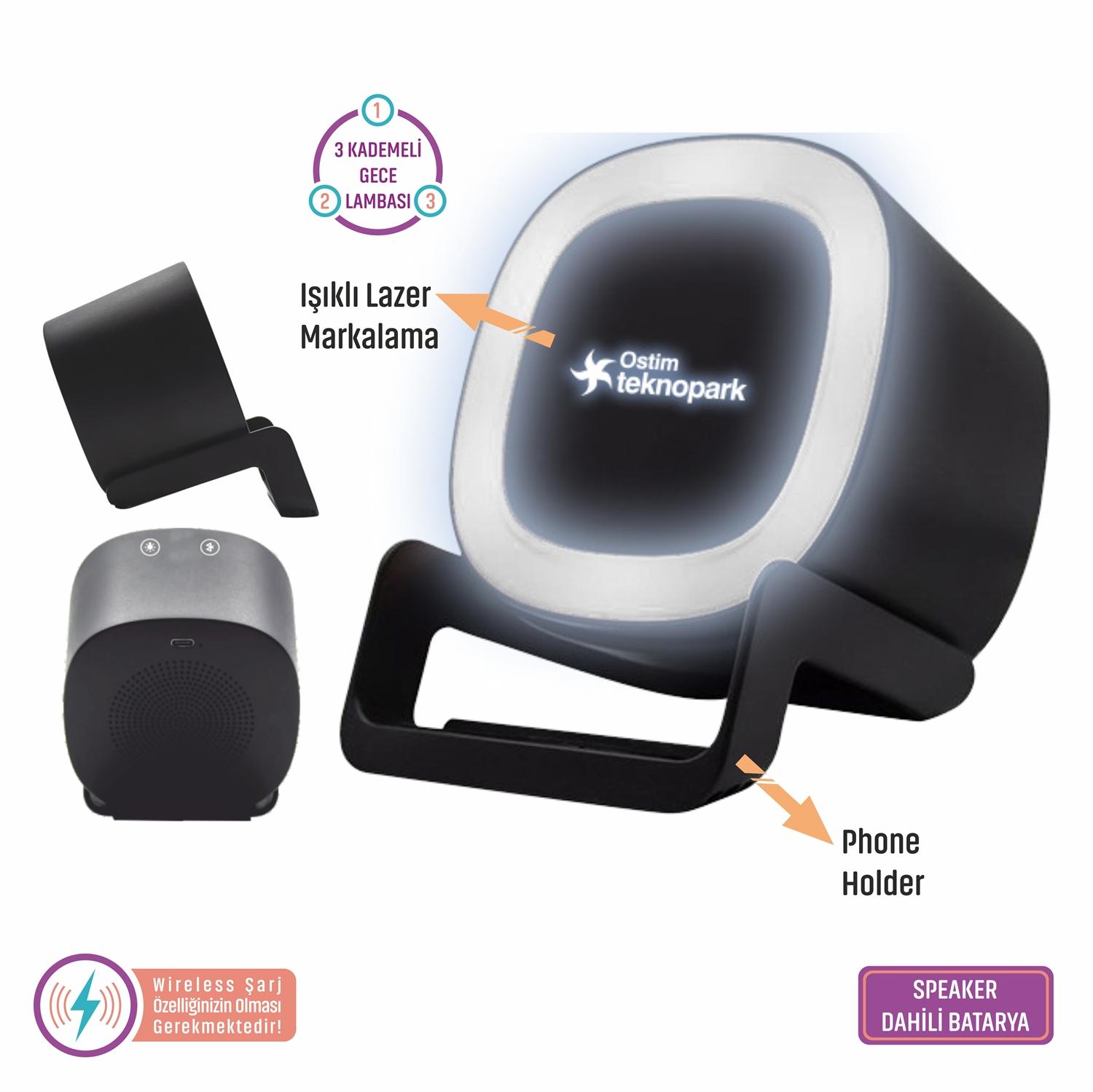 Işıklı Wireless, Dahili Bluetooth Speaker Şarj Standı
