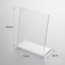 l Tipi Pleksi Föylük Etiketlik Dikey A7 (7.5×10.5CM)