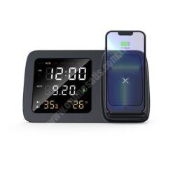 Logolu | Baskılı Clock Dijital Saatli Kablosuz Şarj Cihazı 7 Logolu | Baskılı Clock Dijital Saatli Kablosuz Şarj Cihazı
