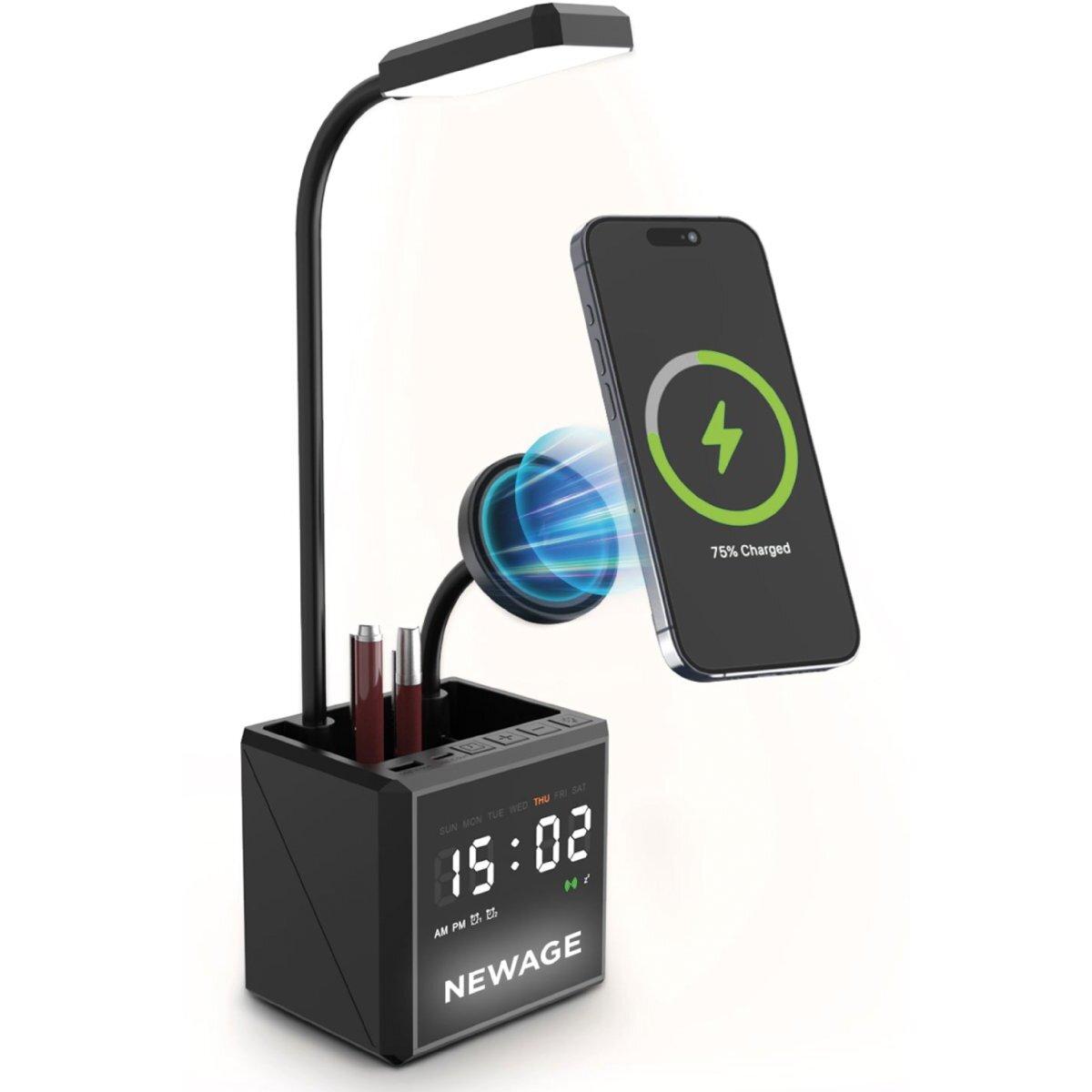 Logolu | Baskılı Dante Wireless Lamba & Şarj Cihazı