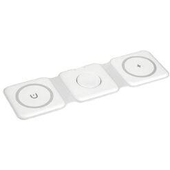 Logolu | Baskılı Grand Magsafe 3 İn 1 Kablosuz Şarj Cihazı