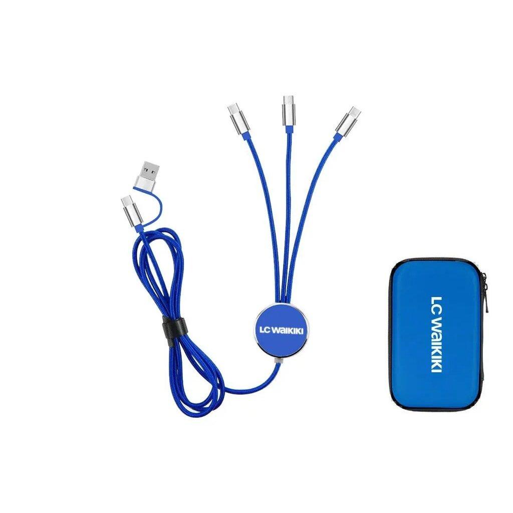 Logolu | Baskılı Kabel Işıklı Powerbank Kablosu Type-C Giriş-Çıkışlı 5 Logolu | Baskılı Kabel Işıklı Powerbank Kablosu Type-C Giriş-Çıkışlı