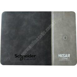 Logolu | Baskılı Ponti Deri Mouse Pad