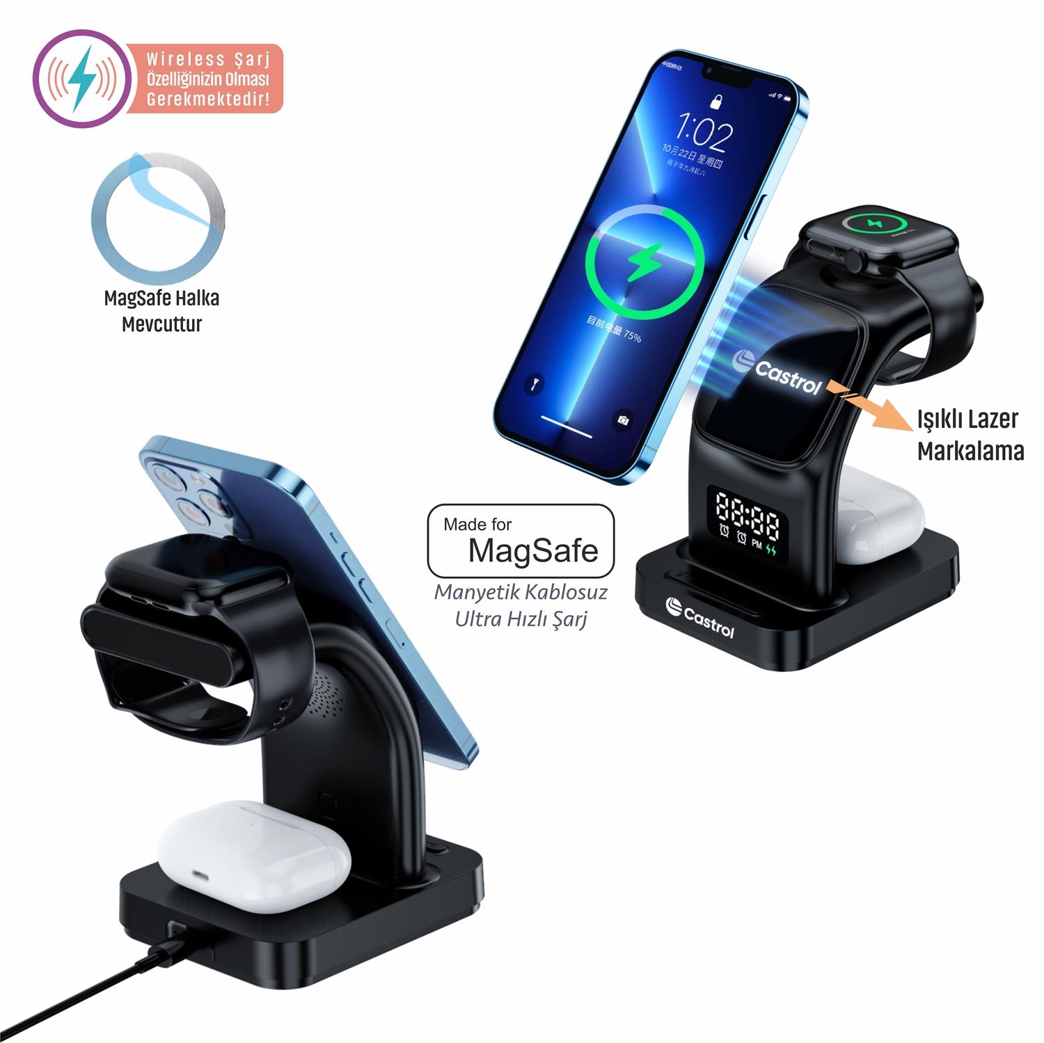Magsafe Wıreless Şarj İstasyonu 15W