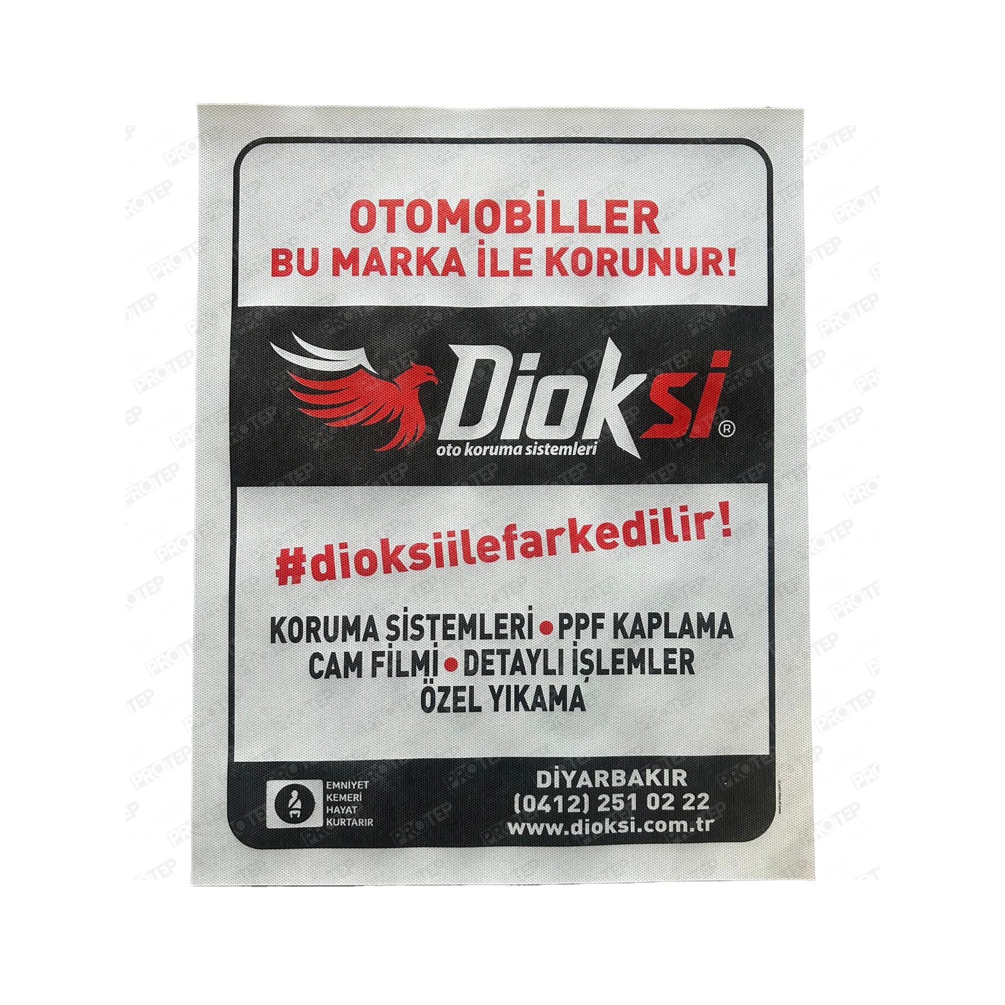 Tela Kumaş Bez Oto Paspas Renkli Baskılı 2 Tela Kumaş Bez Oto Paspas Renkli Baskılı