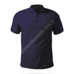 Açelya Lacivert XXL Polo Yaka Tişört - L