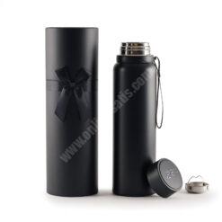 Göynük Siyah 1000 ml Dereceli Termos