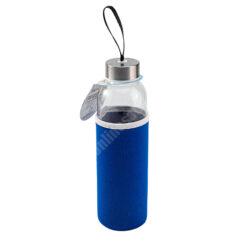 Ladoga 550 ml borosilikat cam matara, hijyenik içecek şişesi, termos cam, çeşitli renk seçenekleri, DTF baskılı cam matara, dayanıklı içecek depolama matarası