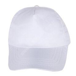 Papatya Polyester Şapka - Beyaz