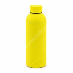 Sorgun 500 ml termosta beyaz, gri, lacivert, pembe, sarı, siyah, turuncu, yeşil renk seçenekleriyle sağlık ocağı kalitesinde soğuk ve sıcak tutma özelliği, 304 çelik iç yapı ve lazer baskı seçenekleri